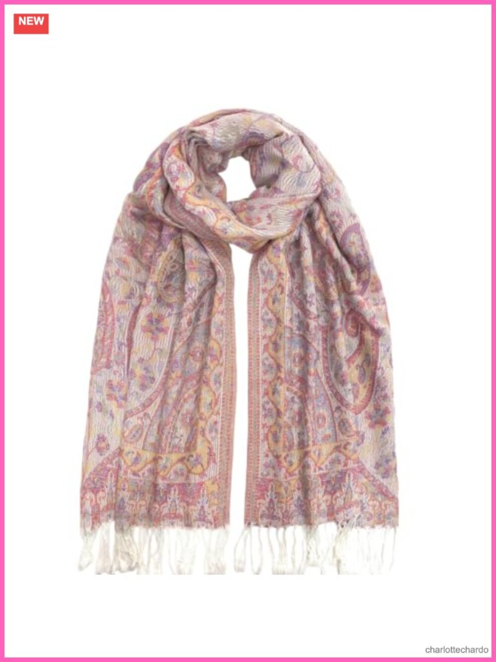 Paisley Pashmina Shawl Wrap for Women Evening Dresses Lightweight Scarf